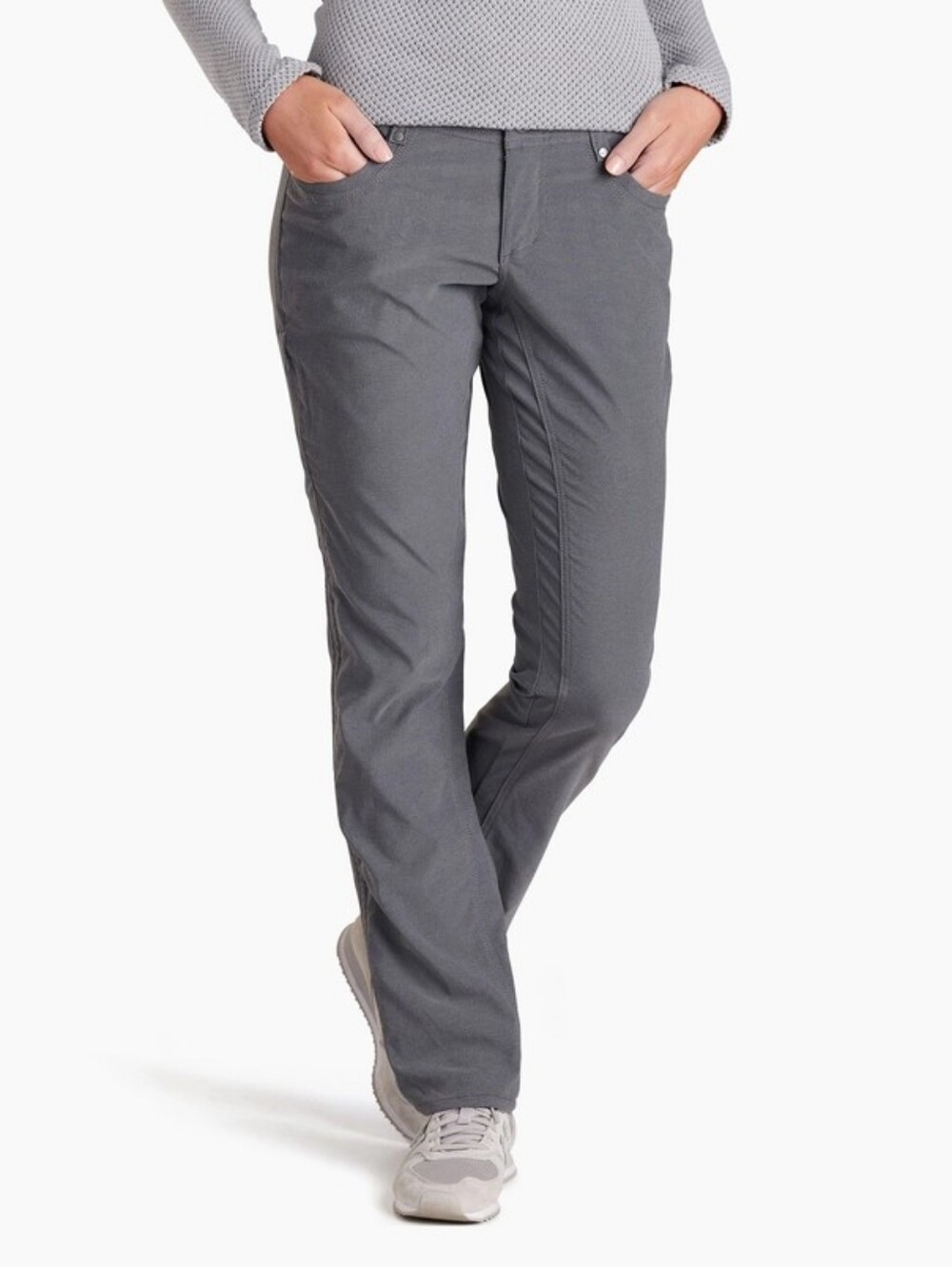 Kuhl Trekr Pant Hiking Charcoal Gray Style 6235 Women's 14 Gorpcore Trek Camp